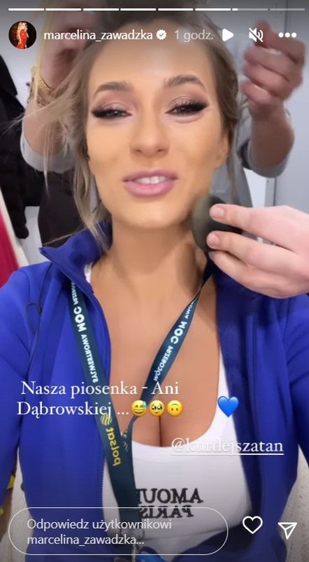Marcelina Zawadzka- przygotowania Sylwester 2022