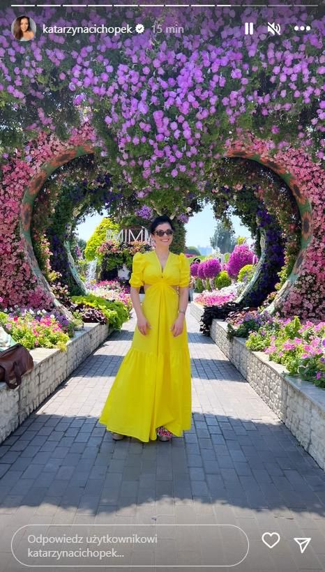 Kasia Cichopek w Dubaju