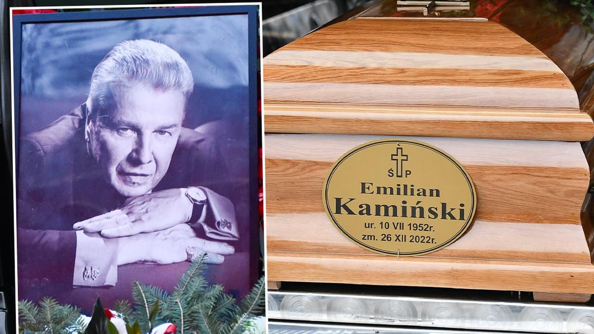 Skandal na pogrzebie Emiliana Kamińskiego. Żałobnik zdewastował pomnik. Mało brakowało, a ucierpieliby inni goście cmentarza