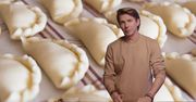 Karol Okrasa robi pierogi inaczej niż wszyscy. Ciasto jest maślane, pulchne i miękkie