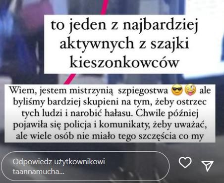 Anna Mucha najadła się strachu w pociągu