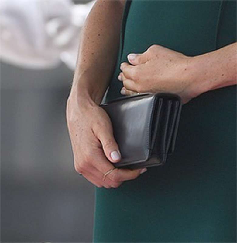 Meghan Markle w ciąży na Fidżi w zielonej kreacji
