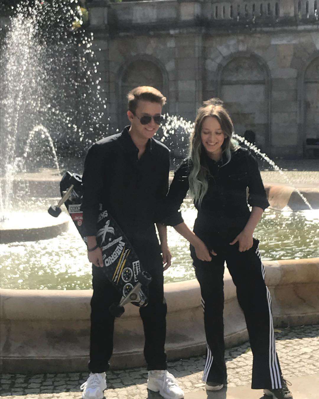 Xavier i Fabienne Wiśniewscy w sesji dla Gali