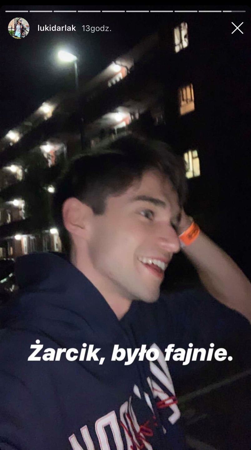 Łukasz Darłak Insta Stories