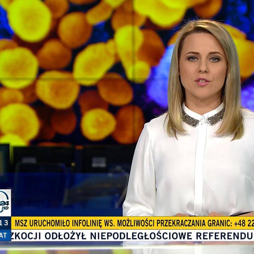 Marta Klos jest związana z telewizją TVN24