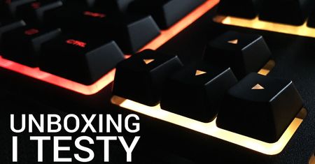 Korsarzu czy Ci nie żal? Unboxing + Testy sprzetu Corsair K55 i myszki Harpoon