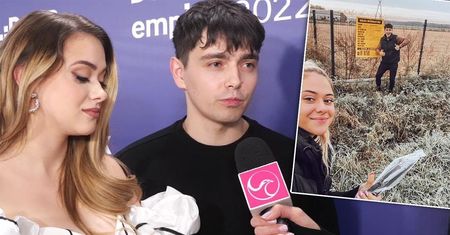 Przybysz i Dąbrowski kupili działkę, a teraz nie stać ich na budowę domu. "Czasy są bardzo ciężkie". Wybrali opcję awaryjną [WIDEO]
