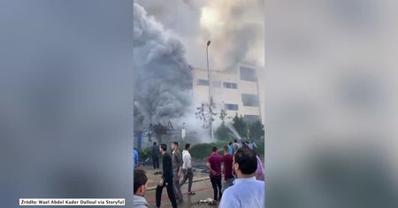 Tragiczny pożar w fabryce tekstyliów w Kairze. Zginęło co najmniej 20 osób.
