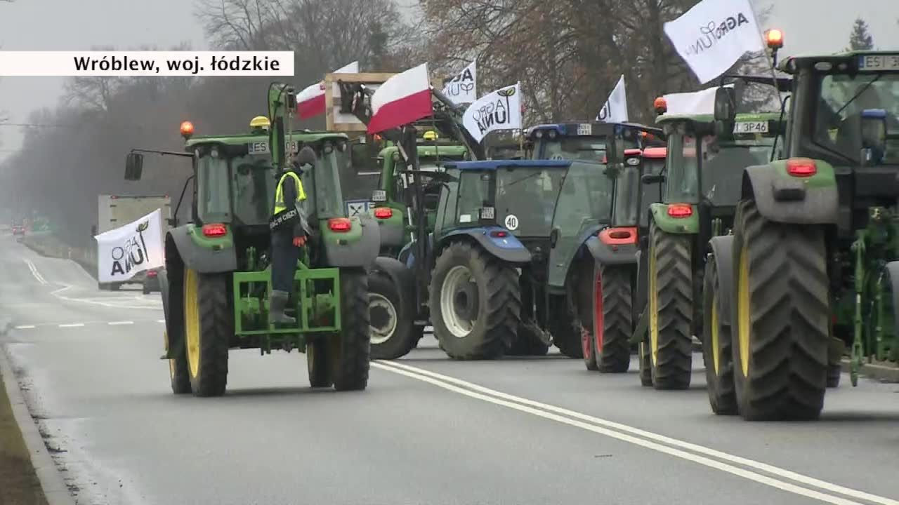 “Nie będziemy umierać w ciszy”. Rolnicy zablokowali drogi w kilkudziesięciu miejscach w kraju