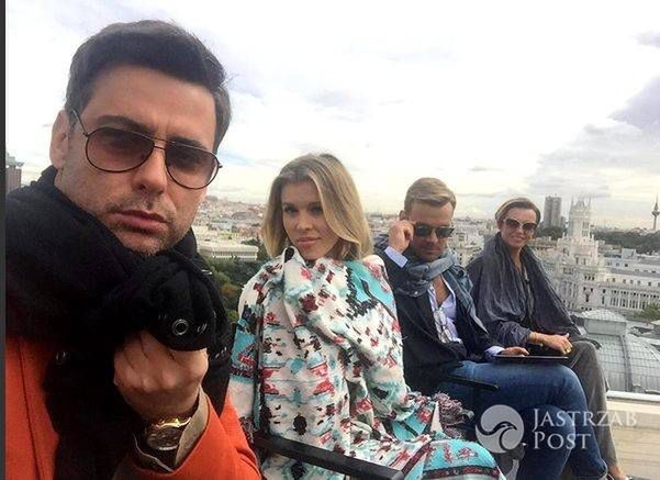 Jurorzy Top Model podczas nagrań w Madrycie