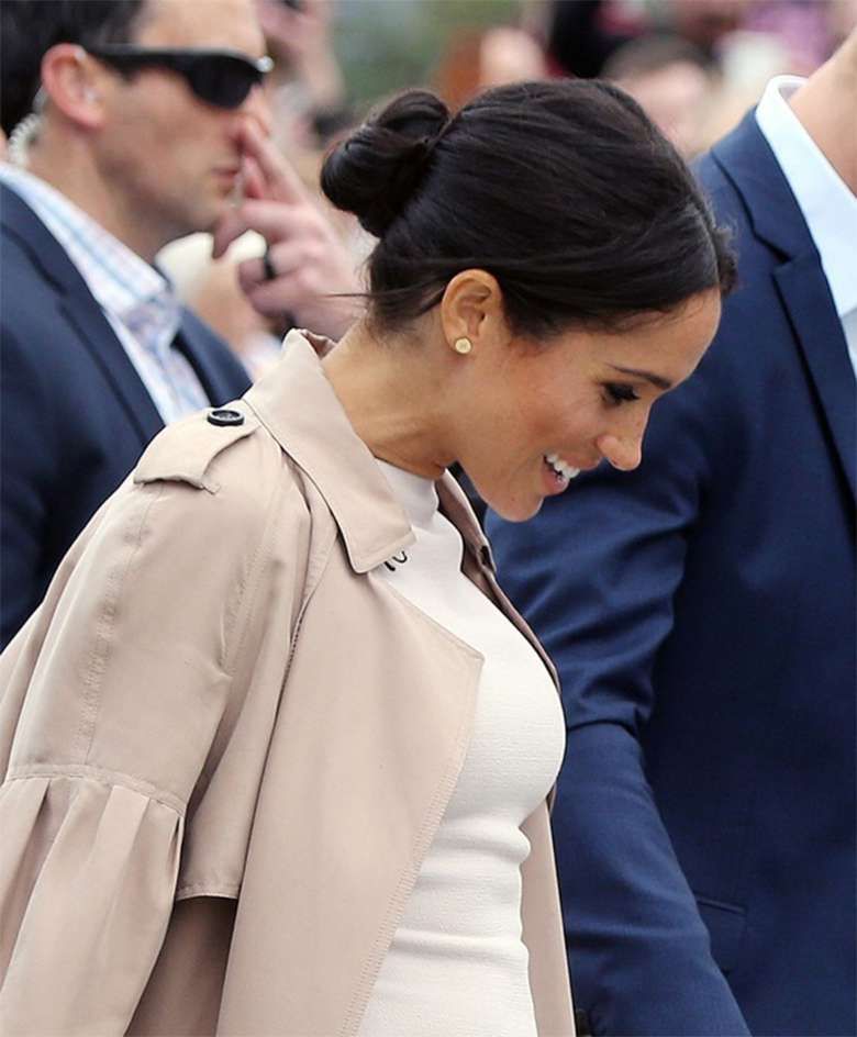 Meghan Markle pokazała ciążowy brzuszek w Nowej Zelandii