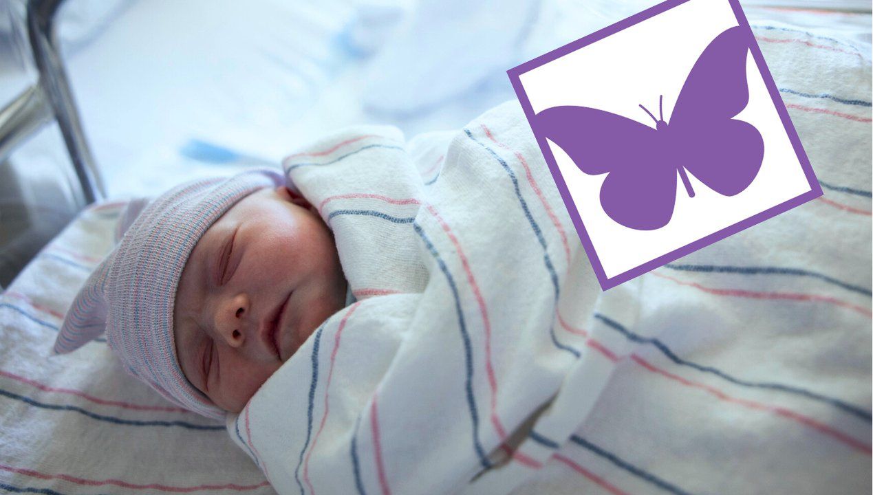 Kiedy zobaczysz w szpitalu znak fioletowego motyla, to nie zadawaj pytań