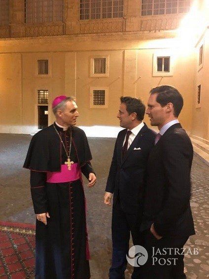 Xavier Bettel z mężem w Watykanie