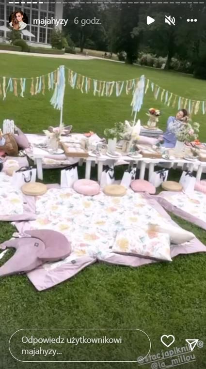 Maja Hyży zorganizowała baby shower