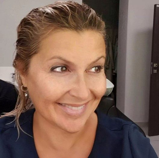 Katarzyna Skrzynecka bez makijażu