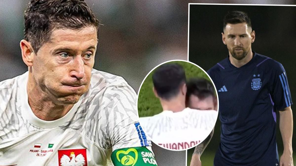 Lewandowski wygadał, co wyszeptał na ucho Messiemu. Jego rywal się wścieknie! Zarzekał się, że ten sekret musi zostać między nimi