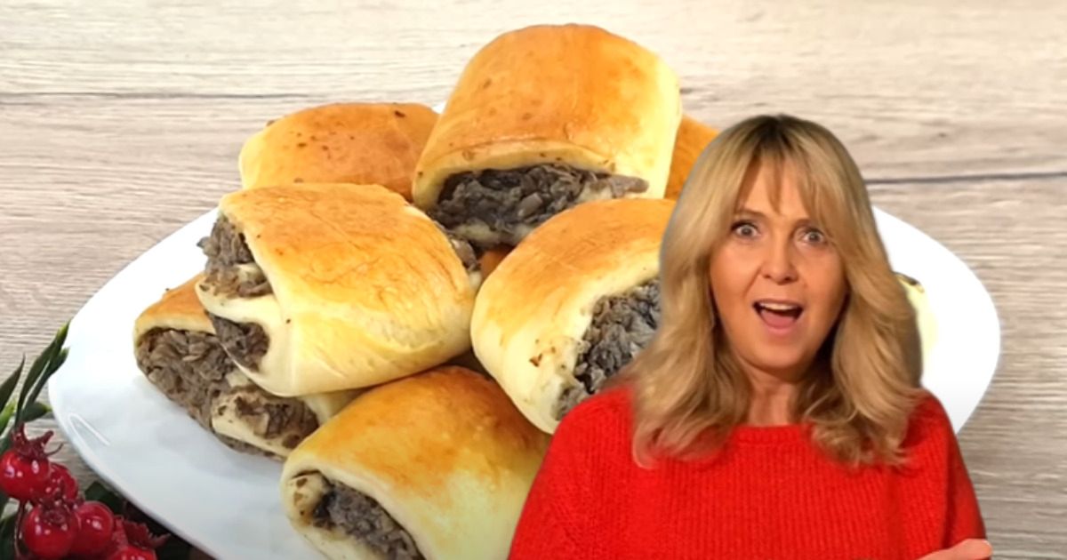 Idealny dodatek do czerwonego barszczu od Ewy Wachowicz. Jej paszteciki są doskonałe