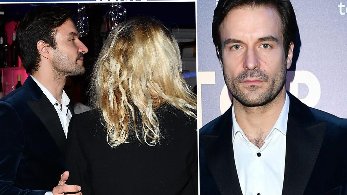 Piotr Stramowski z partnerką - gwiazdy na gali Top Seriale 2023 (KAPIF)