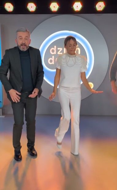 Małgorzata Rozenek tańczy w DDTVN