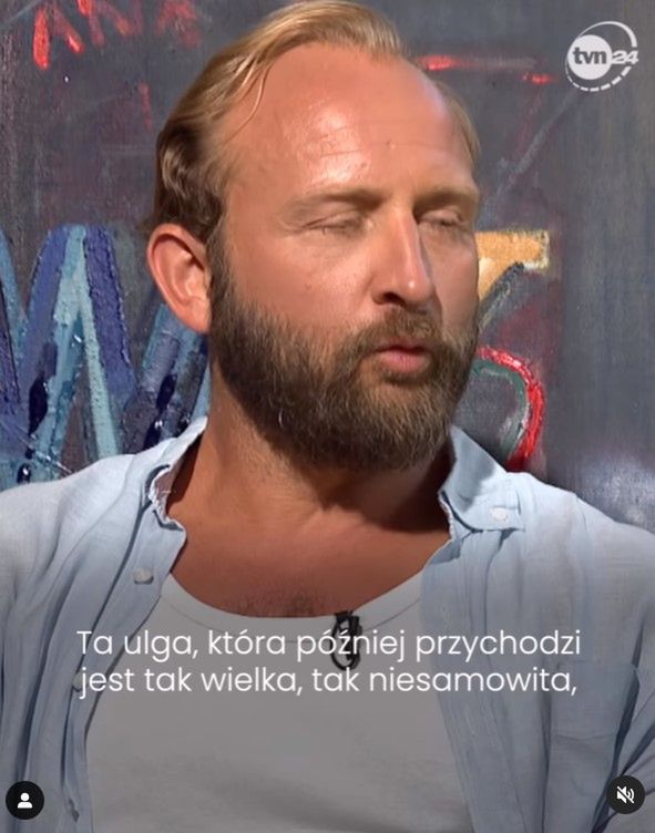 Borys Szyc szczerze o nałogu