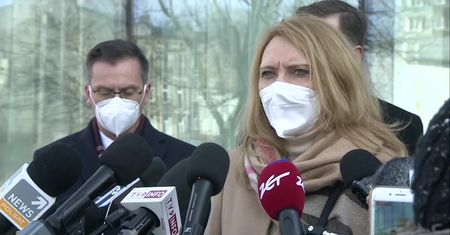 Otwarto szpital tymczasowy w Łodzi.