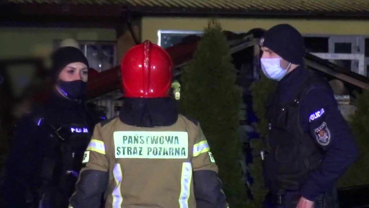 Pożar w domu opieki społecznej na Pomorzu. Ewakuowano podopiecznych