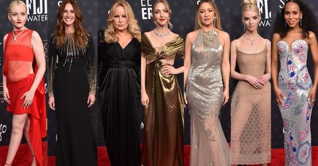 Kreacje gwiazd na gali Critics' Choice Awards 2023: Julia Roberts, Jennifer Coolidge, Kerry Washington, Julia Garner