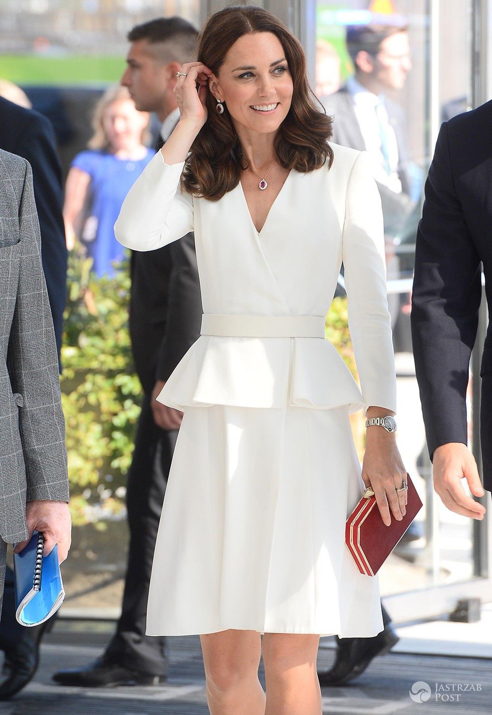 Księżna Kate w Warszawie w sukience Alexandra McQueena