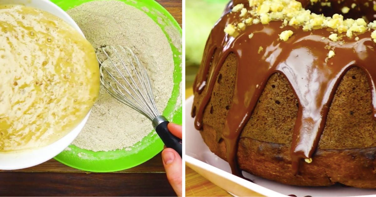 Wielkanocna babka bananowa