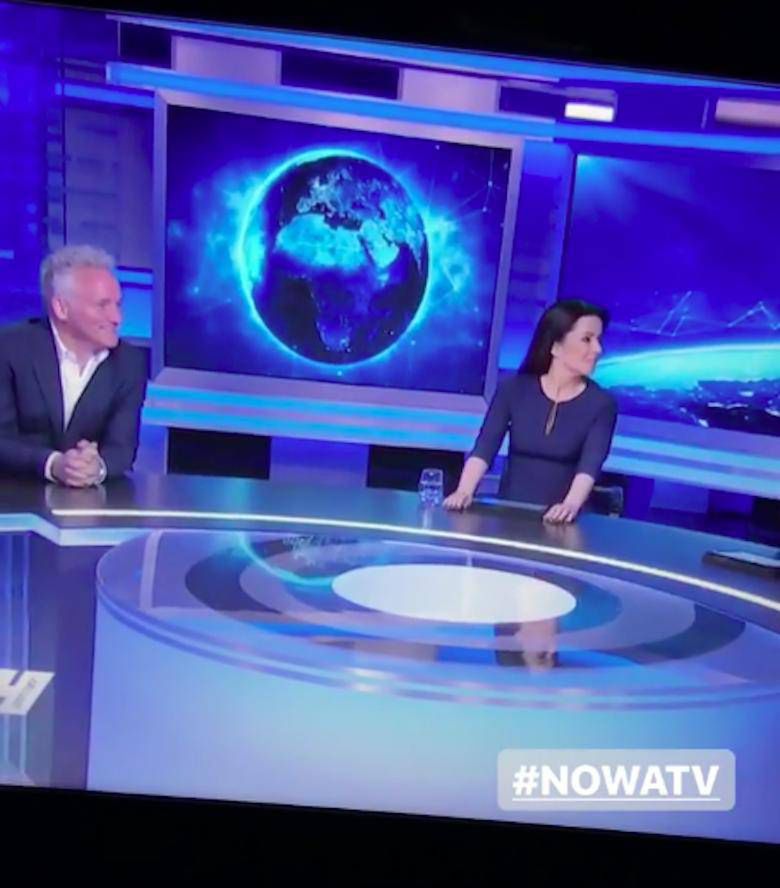 Beata Tadla i Jarosław Kret w Nova TV
