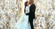Kanye West i Kim Kardashian sporo majstrowali przy tym ślubnym zdjęciu