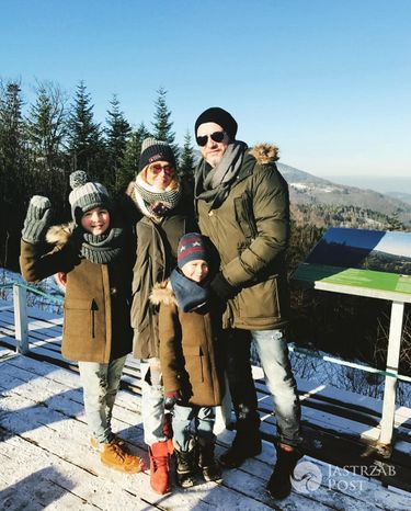 Małgorzata Rozenek i Radosław Majdan z dziećmi spędzą Sylwestra w Wiśle - Instagram