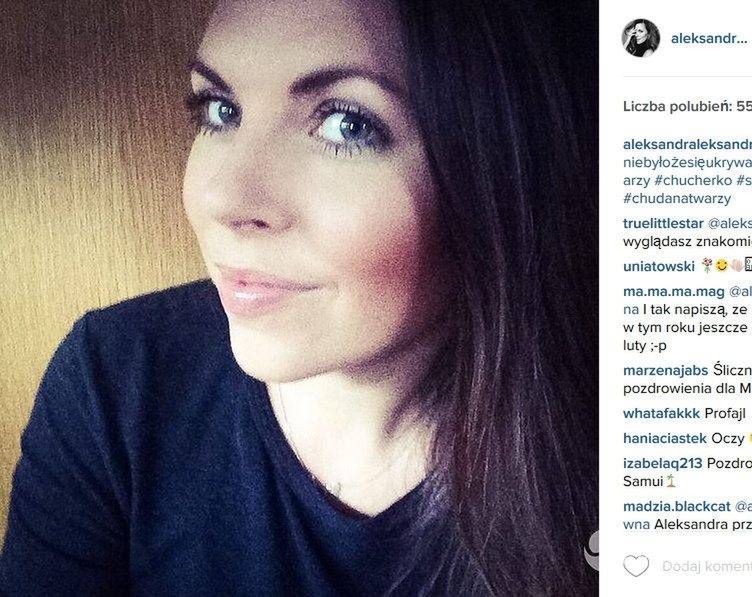 Ola Kwaśniewska na Instagramie