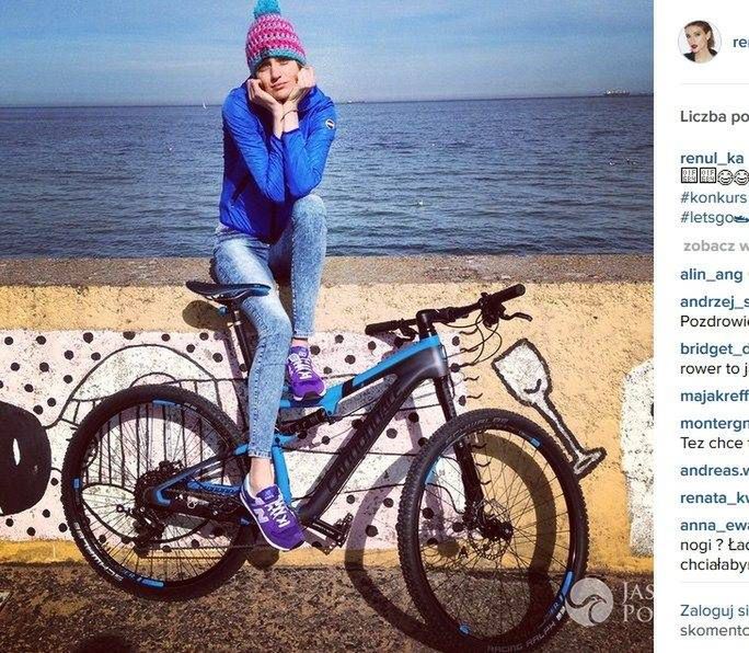 Renata Kaczoruk na okładce magazynu Ewy Chodakowskiej