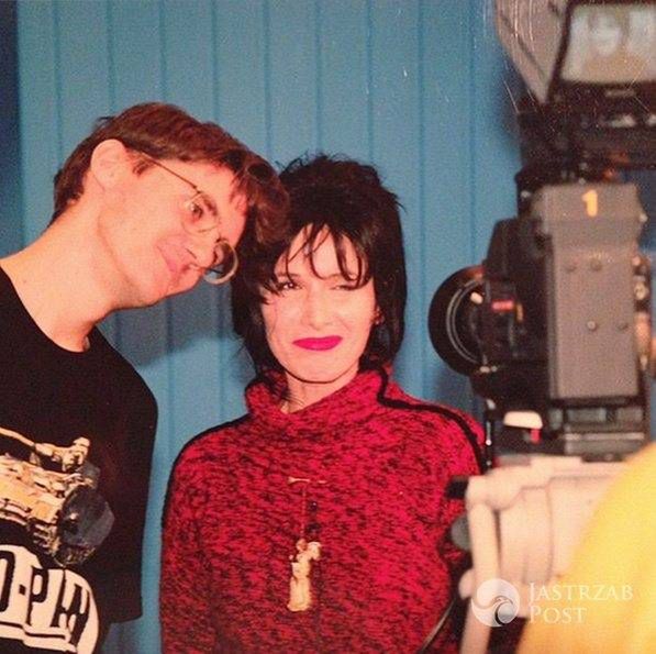 Kuba Wojewódzki i Kora na zdjęciu z 1993 roku