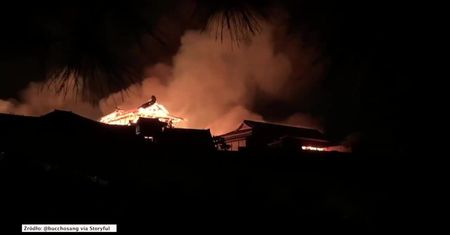 W Japonii niemal doszczętnie spłonął zamek Shuri z XIV wieku