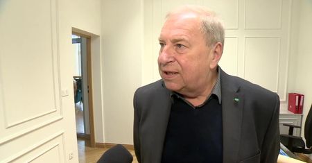 Gwiazdy J. Stuhra i K. Figury odsłonięte w Łodzi. Aktorzy odwiedzili willę, w której mieściła się „Szuflandia”