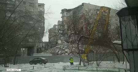 W Magnitogorsku runęła ostatnia ściana bloku, w którym 31 grudnia doszło do eksplozji gazu