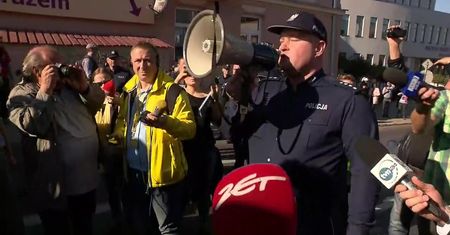 Kontrmanifestanci próbowali zablokować Marsz Równości w Lublinie
