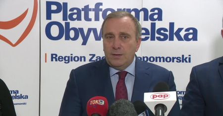 G. Schetyna o zatrzymaniu S. Gawłowskiego: To początek kampanii PiS. Tak traktuje się opozycję na Białorusi i w Turcji