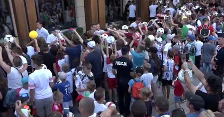Istne szaleństwo w Arłamowie. Reprezentanci Polski spotkali się z kibicami