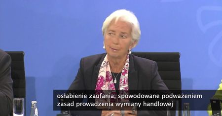 Największym zagrożeniem jest osłabienie zaufania”. Szefowa MFW ostrzega przed niebezpieczeństwami dla światowej gospodarki