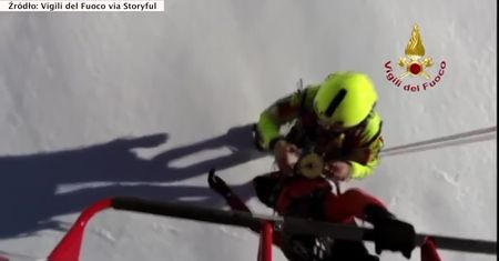 Alpinista nie zdobył szczytu włoskiej góry Grigna. Ratownicy górscy ściągali go ze zbocza helikopterem