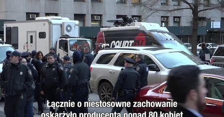 Ruszył proces Harveya Weinsteina w Nowym Jorku. Producent nie przyznaje się do winy