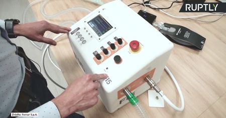 Respiratory od Ferrari. Włoska firma samochodowa pomaga w walce z koronawirusem