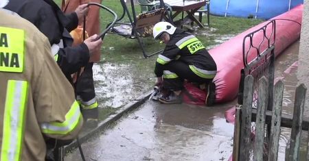 Podtopienia na Opolszczyźnie po przejściu nawałnicy