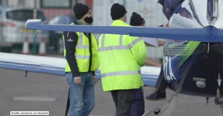 Lekki samolot turystyczny napędzany wodorem odbył pokazowy lot w Anglii