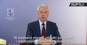 Mer Moskwy: W weekend zaszczepiono 2000 mieszkańców.