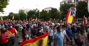 Demonstracja przeciwników premiera Hiszpanii w Madrycie
