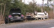 Groźny wypadek na drodze do Morskiego Oka. Rannych dziewięć osób